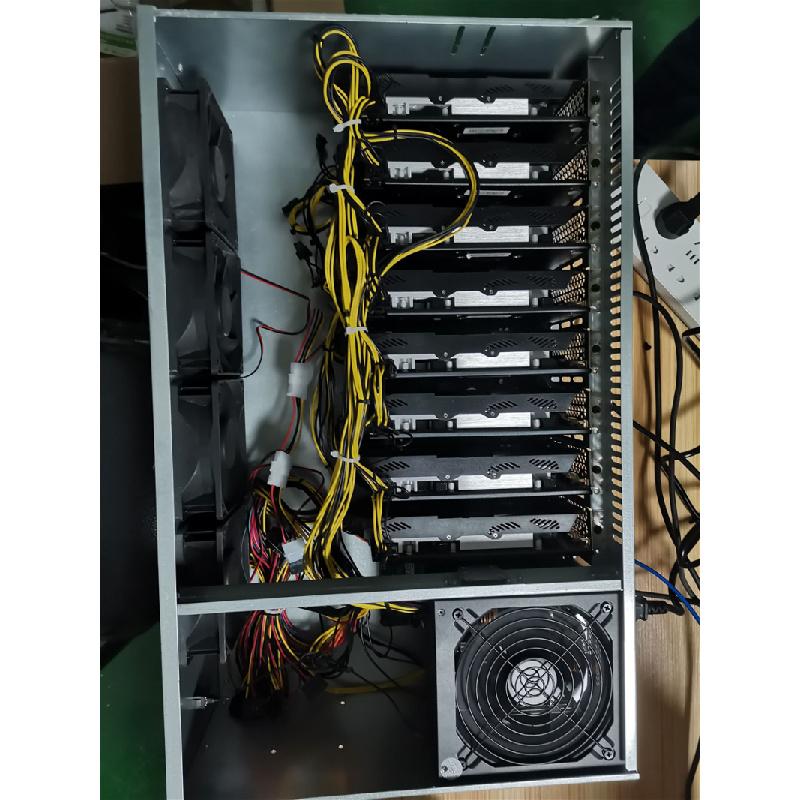 1Set 160V-240V Power Supply 2000W For 6 GPU Rig ereum Coin Mining 95 Gold