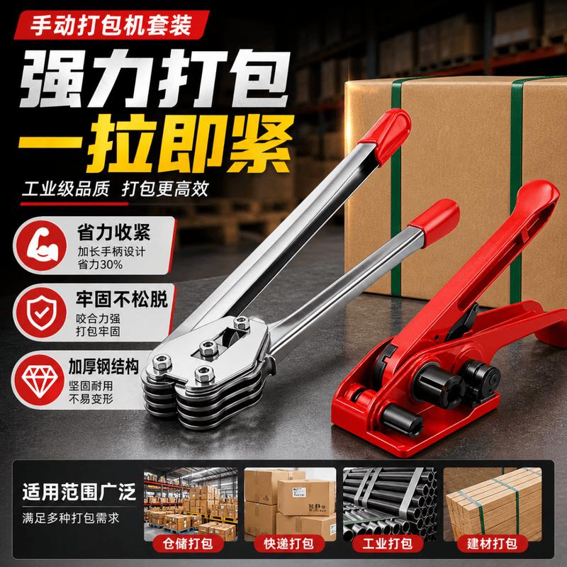 PET Plastic Steel Strapping Tools & Supplies