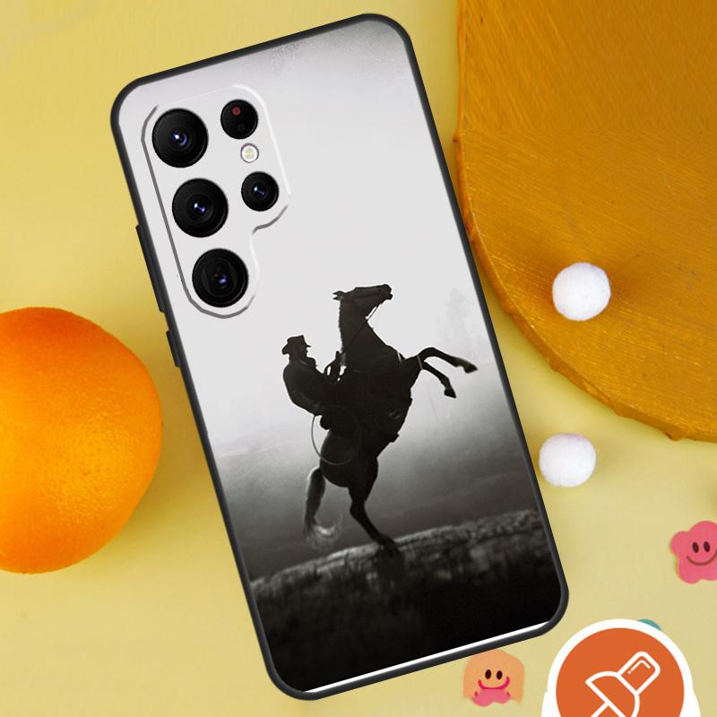 Чехол для телефона Родео Ковбой Лассо Лошади для Samsung Galaxy S25 Ultra S24 S23 S22 Ultra S9 S10 S20 Plus S21 FE Funda Cover