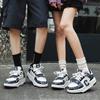 Новые высококачественные молодежные универсальные повседневные туфли из натуральной кожи, дышащие, низкие спортивные туфли, нескользящие, износостойкие кроссовки для бега