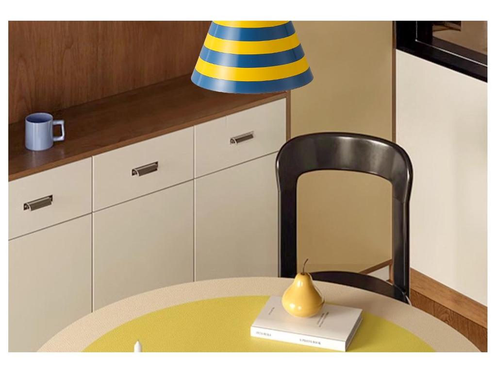 Прикроватная лампа в стиле модерн середины века, цвет Мемфис: Минималистичная креативная цирковая люстра для детской комнаты или кабинета