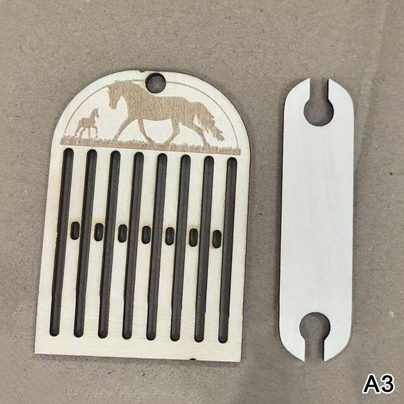 Деревянный Портативный Ткацкий Станок с Жестким Ремизом, Набор Ткацкого Станка с Поясным Ремнем для Начинающих для Изготовления Браслетов, Сумок, Ремней и Ремешков для Камеры