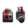 4/10Pcs BNC Q9 Plug Welding-free BNC Cable Copper Core Interface Connector for Analog Surveillance Camera Video