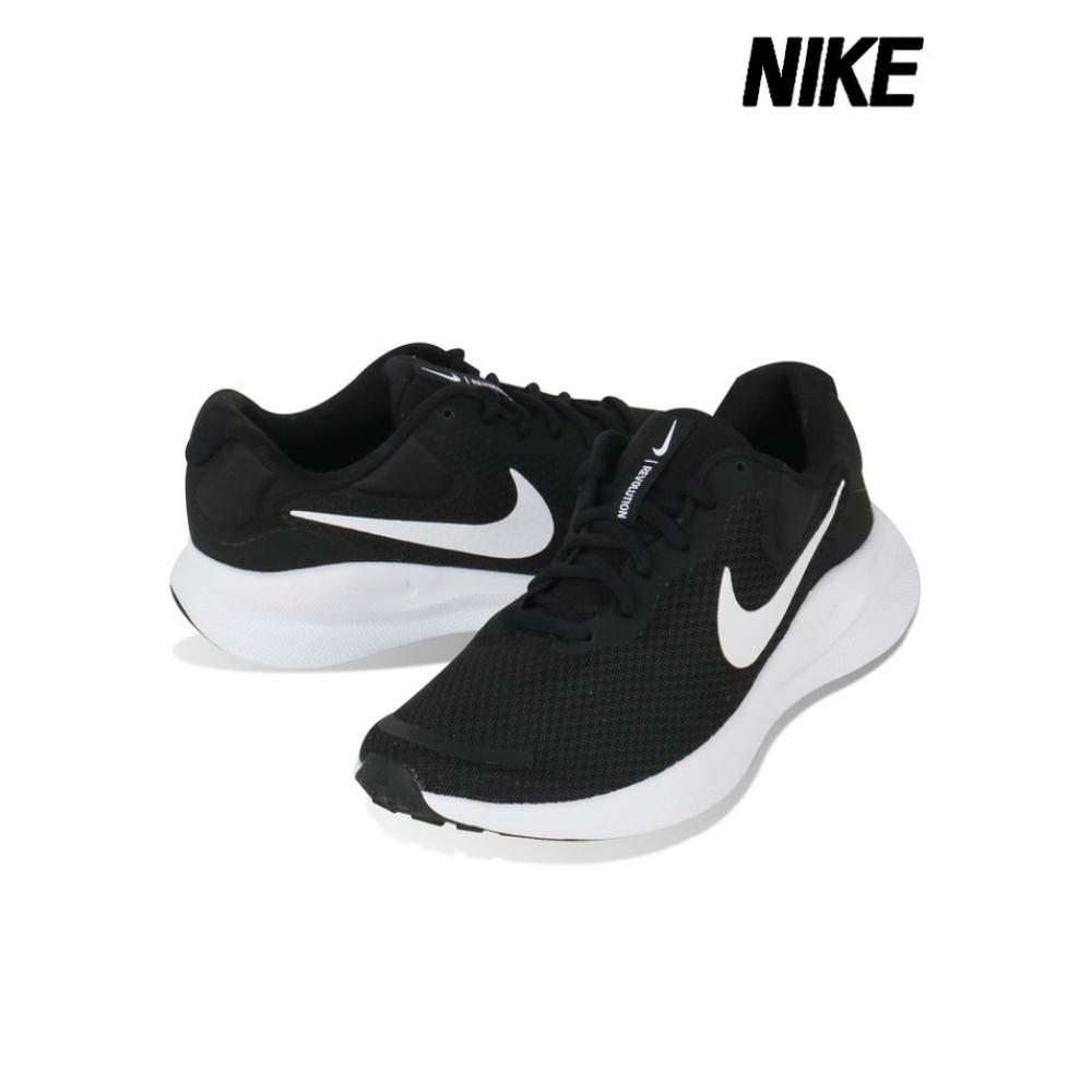 Nike Спортивные туфли Revolution 7 мужские черные белые Fb2207 001