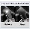 Car Gear Shift Knob Cover Lever Stick Head Accessories Auto Trim For Mazda Axela CX-30 Mazda3 2020 2021 2022 2023 2024