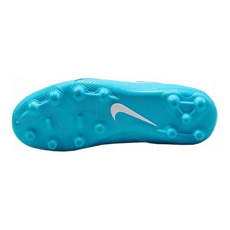 Nike Jr Phantom GX II Academy Comfortable Lightweight Durable Low-Top Kids Soccer Shoes Kids Soccer Shoes Blue FJ2602-400