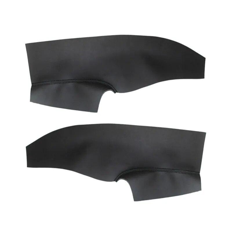 Мягкая кожаная дверная панель из микрофибры, чехол для Ford Focus 2014, 2015, 2016, 2017, 2018, внутренняя дверная панель, подлокотник, кожная отделка