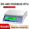 HaoZhan 3 кг Цифровые платформенные весы с Modbus RTU (Китайская версия)