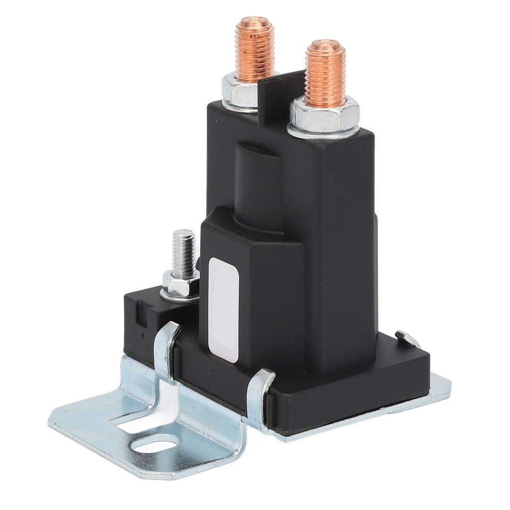200A Starter Relay Solenoid ABS Brass Terminal Post Type Starter Solenoid for Lawn Mower Forklifts 24V