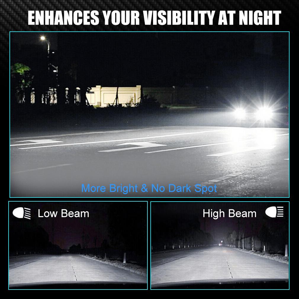 2 шт. 80000LM Canbus H7 H4 светодиодные лампы для фар H8 H11 Led H1 9005 HB3 9006 HB4 9012 HIR2 130 Вт CSP 3570 автомобильные фары 6000K 12 В