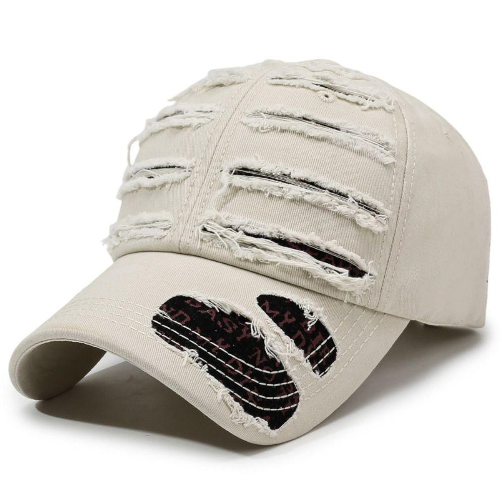 Cotton Retro Peaked Cap Cool Cowboy Hat Fashion Baseball Cap Unisex  Men Women