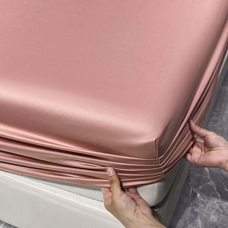 1000TC египетский хлопок роскошный комплект простыней 4/6 шт простыни однотонные плоские простыни с наволочками размер Queen King