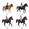 DIY Lifelike Horse Model Realistic Simulation Equestrian Figure  Universal