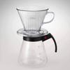 Kalita 800 Server N, an easy-pour coffee server for 4-7 people, made of heat-resistant glass and suitable for insulated coffee makers (103), 800ml cap