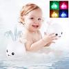 Whale Bath Toy Sprinkler for Babies 1-3 Years Rechargeable Water Spray Light Up Baby Shower Toys for Bathtub Pool Toddler Kids Gifts