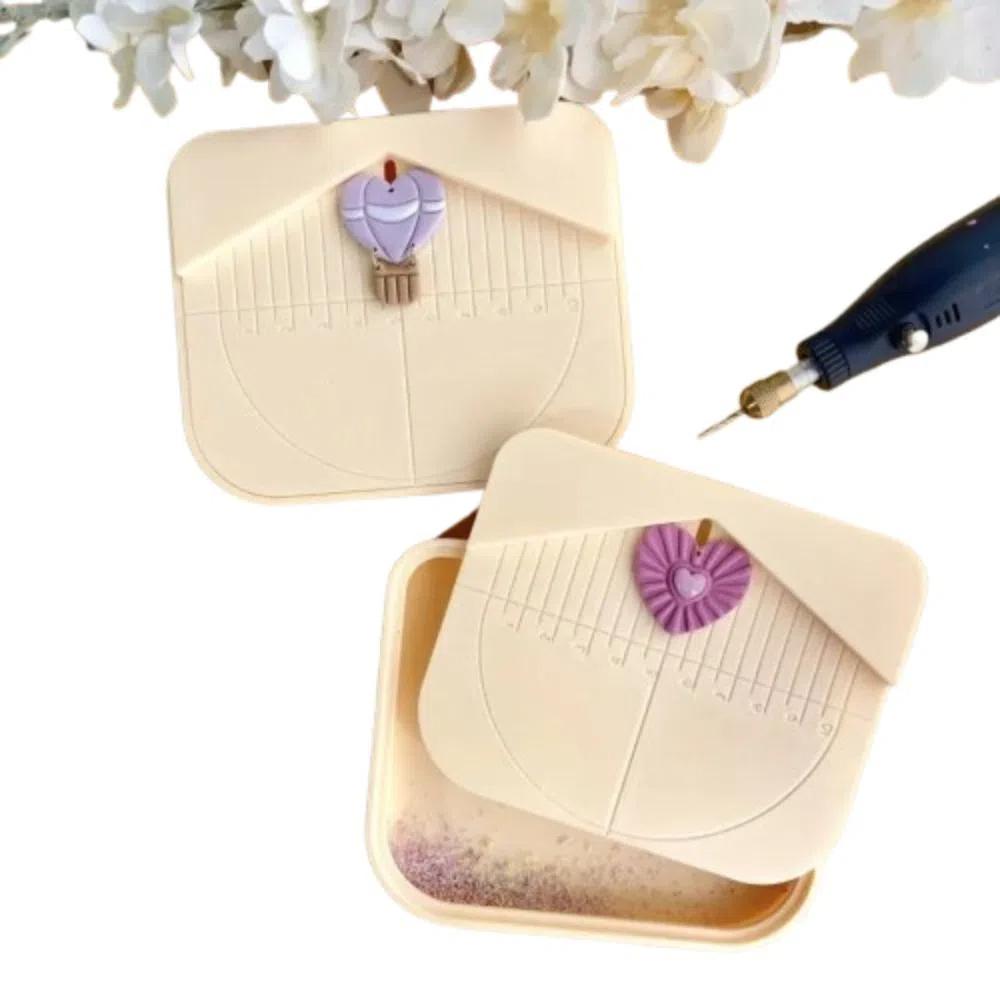 Инструмент для вставки штифтов для изготовления ювелирных изделий, сетчатая крышка, полимерная глина, резак для DIY