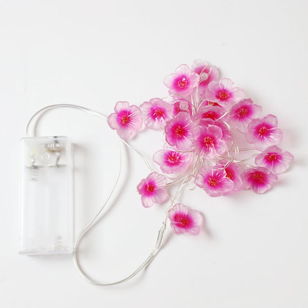 Deco Decorative Lights Light Fixture LED String Cherry Lighting Strings Flower String Lights