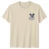 Happy Fluffy Dog Puppy Animals Dogs Unisexs TShirt Unisexs Tee Graphic Unisex