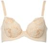 KB2506 BE for a Sleek and Smooth Silhouette Wing/Wacoal Bra, 3/4 Cup, C85,