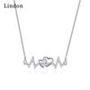 Lindon Women Necklace Pendant Copper Alloy Zircon Fashion Gift