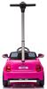 Ride-on car car pusher FIAT 500 Guide Car for children sound pink