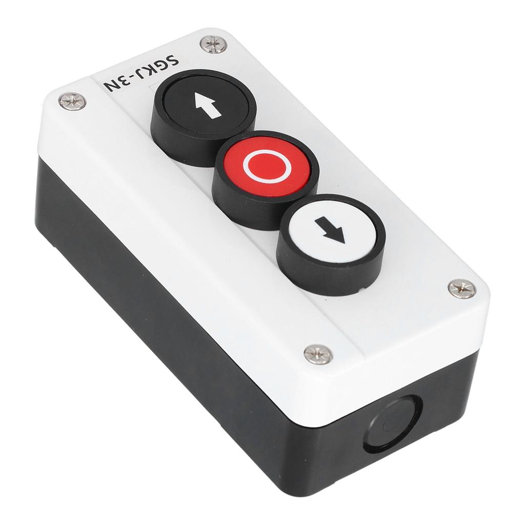 Momentary Switch Station Box Up and Down Stop Control Push Button for Winch Roller Door Truck Tail LiftSGKJ 3N