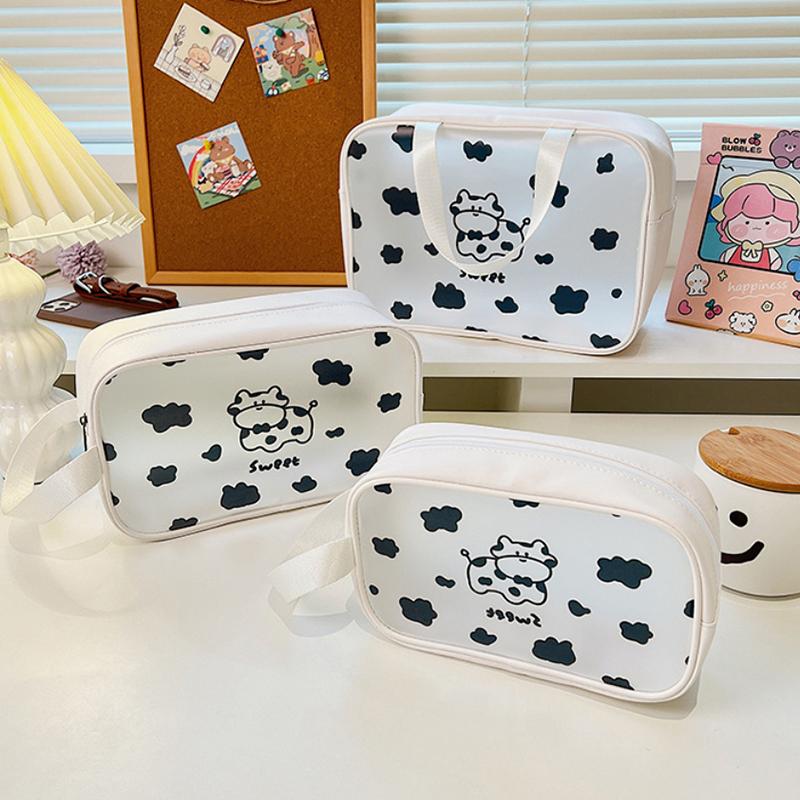 Прозрачная необходимая косметичка Прозрачный дорожный органайзер Модные маленькие средние большие косметички Косметичка для хранения