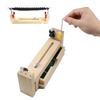 Handmade Paracord Bracelet Weaving Wood Loom Kit for Craft Enthusiasts Wristband Maker with 2 Clamp Braiding Tool