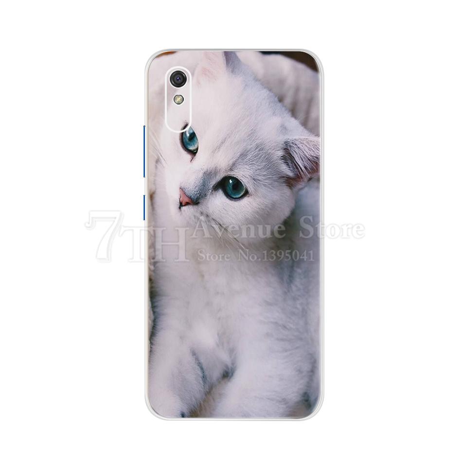 For Xiaomi Redmi 9A 9C 9 Case Cute Cat Printed Soft Silicone TPU Back Cover For Redmi 9A Phone Case Redmi 9C Redmi9 Bumpers