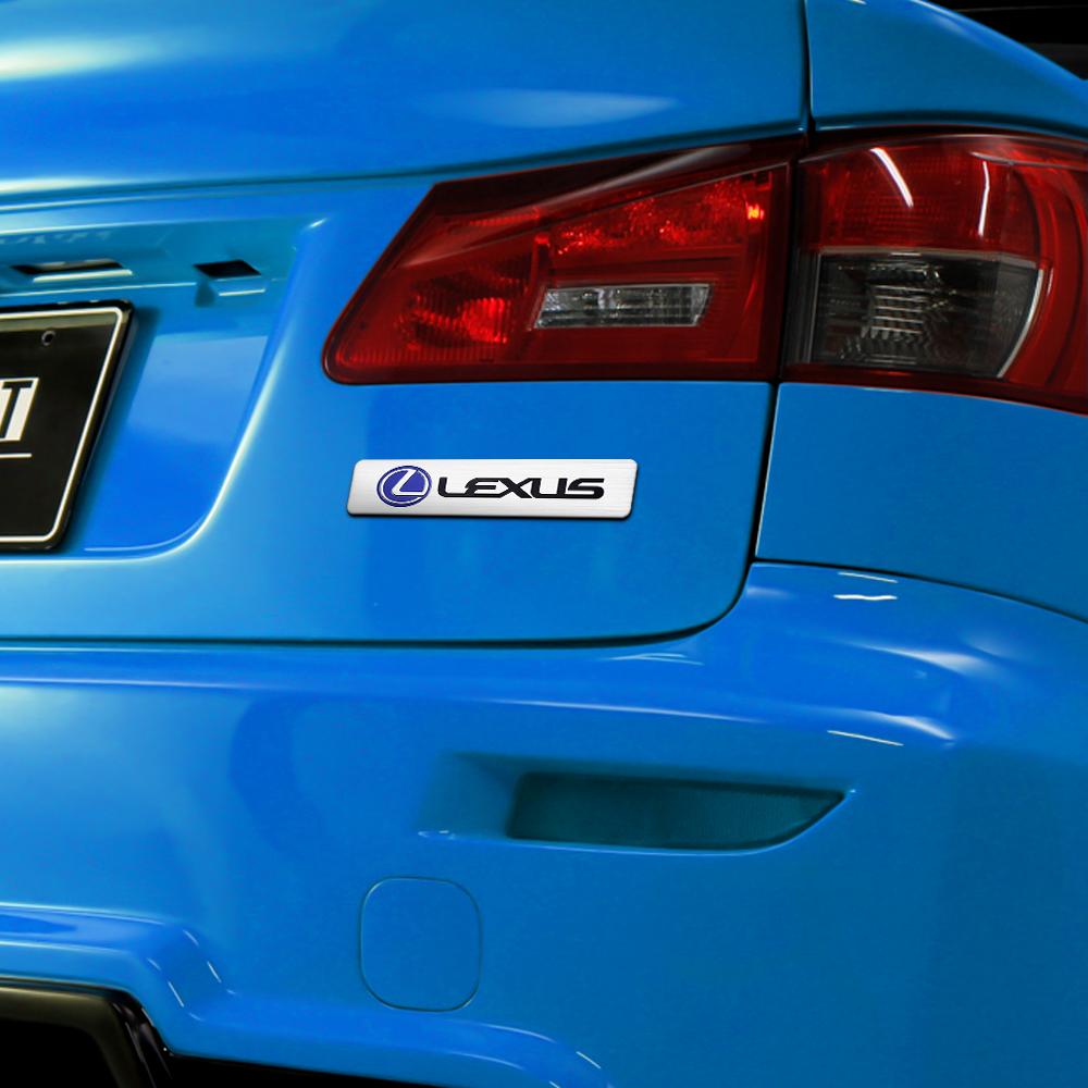 1PCS Aluminum Alloy Car Sticker Emblem Badge Decal Car Styling For Lexus Is250 Ct200h Rx300 Rx350 Gs300 Nx300 Lx570 Is300h