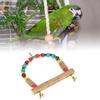 Wood Pet Small and Medium Parrot Swing with Hook Playing Biting Supply