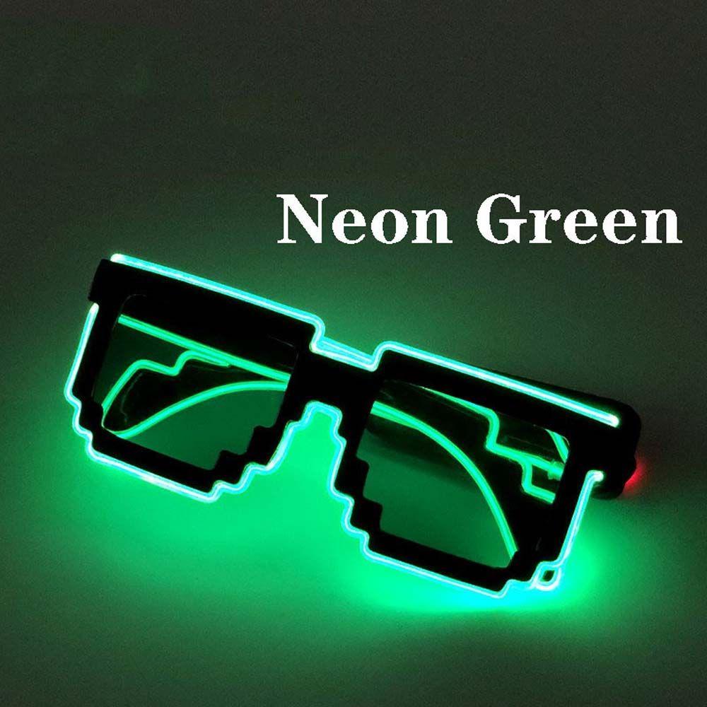 Очки Барные принадлежности Мозаичные очки Светящиеся солнцезащитные очки Светодиодные светящиеся очки Светодиодные светящиеся очки