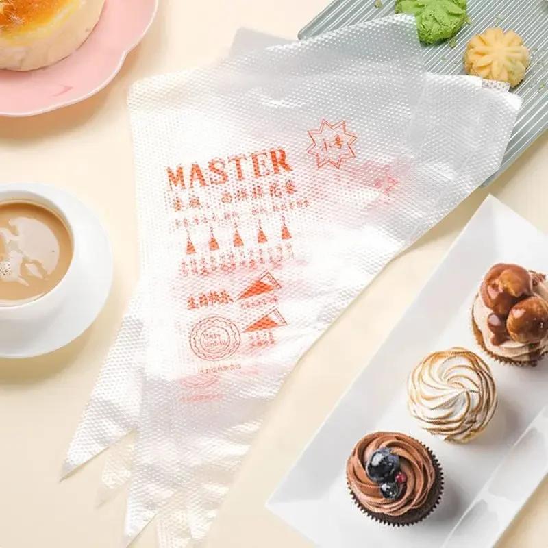 100-500 шт. толстые одноразовые кондитерские мешки для печенья мешок для глазури своими руками для украшения торта кремом кондитерский мешок принадлежности для выпечки рукава для печенья