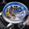 Men's Fashion Casual Hollow Mechanical Sense Waterproof Automatic Mechanical Watch