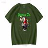 Dinosaur Jr Band Concert Purple T Shirt Cotton For QX332 long or short sleeves vintage Washed streetwear Stretched Stylish