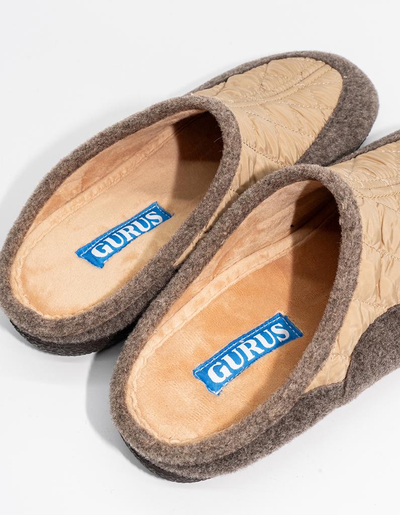 Gurus Roome Shoes Кадис Классические тапочки Бежевые