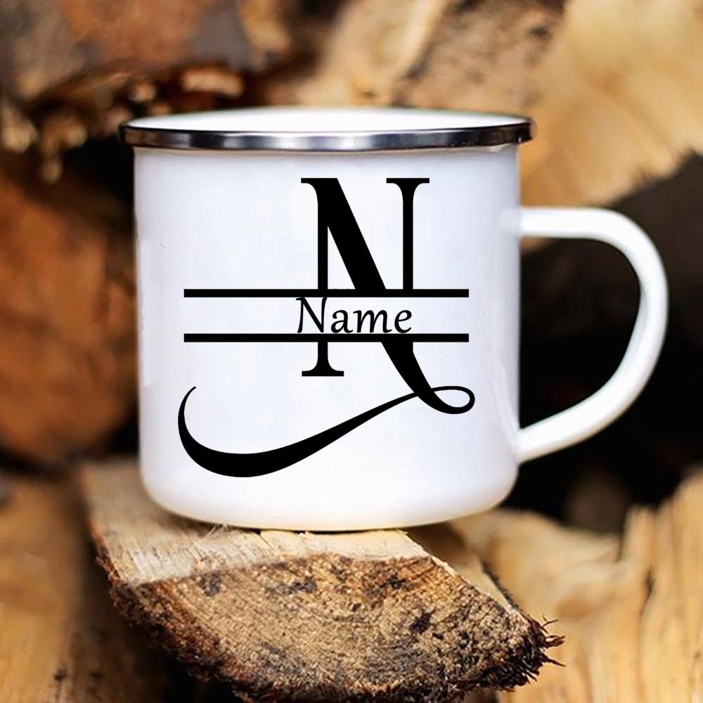 Персонализированная кружка с инициалами и именем, чашка, индивидуальный дизайн, кружки для чая и кофе, девичник, кружки для жениха, свадебные подарки для шафера