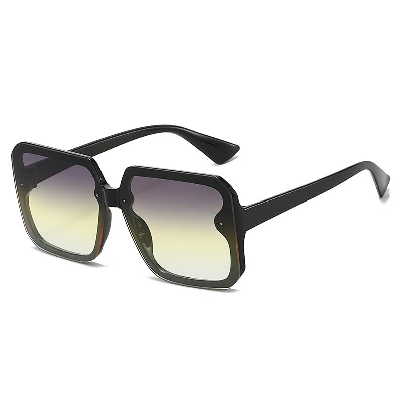 Модные роскошные солнцезащитные очки в квадратной оправе для женщин и мужчин, ретро, высокое качество, брендовые, для улицы, для вождения, женские, мужские, защита от УФ-лучей UV400