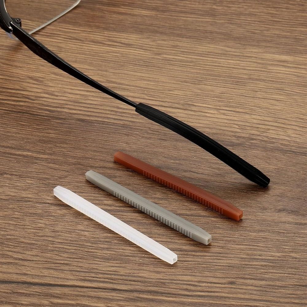 Grey Eyewear Slip Sets Silicone Ear Hook Sunglasses Spectacle Leg Sets Outdoor