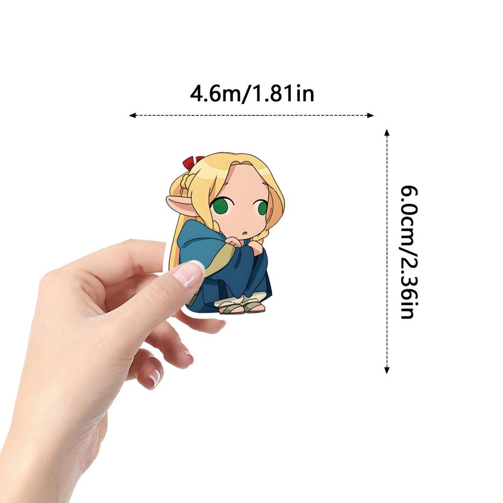 55 Вкусняшки в подземелье Наклейки Багаж Ноутбук Мобильный Комикс Наклейки