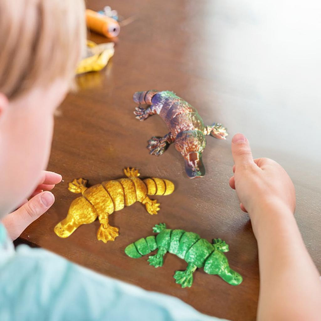 3D Printed Model,Flexible Statue,with Movable Joints,Home Decor,Interesting Toys For Autism/ADHD,Festival Gifts Toco,Toys,Executive Desk Animals Toy