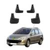 4PCS Splash Guards Mudguards Compatible with For Peugeot 307 2000 2001 2002 2003 2004 2005 2006 2007 2008 2009 2010 2011
