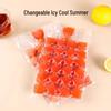 Self-Sealing Disposable Ice Pack Mold - Edible Passion Fruit Ice Cube Bag