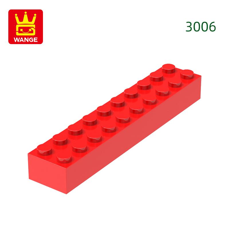 Нетоксичные 17 шт./лот 3006 Толстые 2x10 Строительные блоки Moc Классические аксессуары Совместимые кубики Детские игрушки Подарочная коробка
