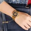 WINNER New Women Luxury Top Brand Automatic Mechanical Watch Golden Skeleton Love Stainless Steel Fashion Ladies Wrist Watch