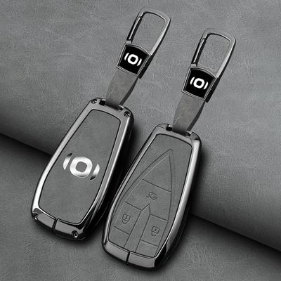 Цинковый сплав Для Changan Qiyuan A05 Чехол для ключа Q05 A07 Полный комплект A06 Оболочка E07 Пряжка Простой Алькантара Автомобильный аксессуар для интерьера