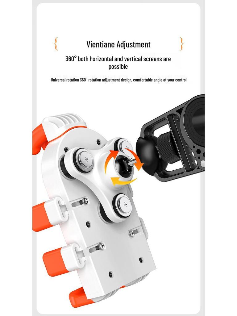 Airbag Anti-Vibration Phone Holder for Bicycle & Motorcycle