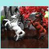 Resin Horse Simulated Model Decor Tabletop Figurine Micro Landscape Decoration