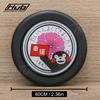 JDM Pink Lucky Bear Steering Wheel Horn Button for Universal Racing Car PC-HB01