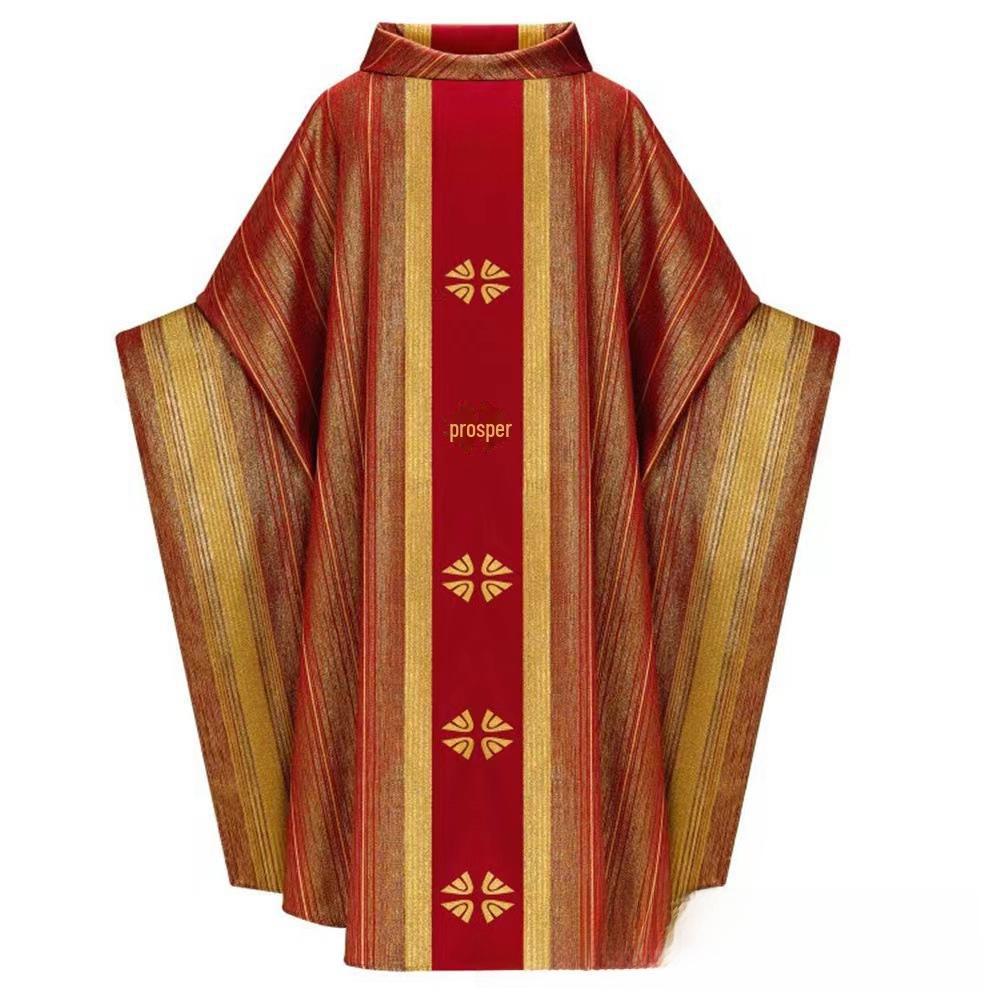 Ретро-халат в ближневосточном стиле с накидкой и отворотом для женщин и мужчин